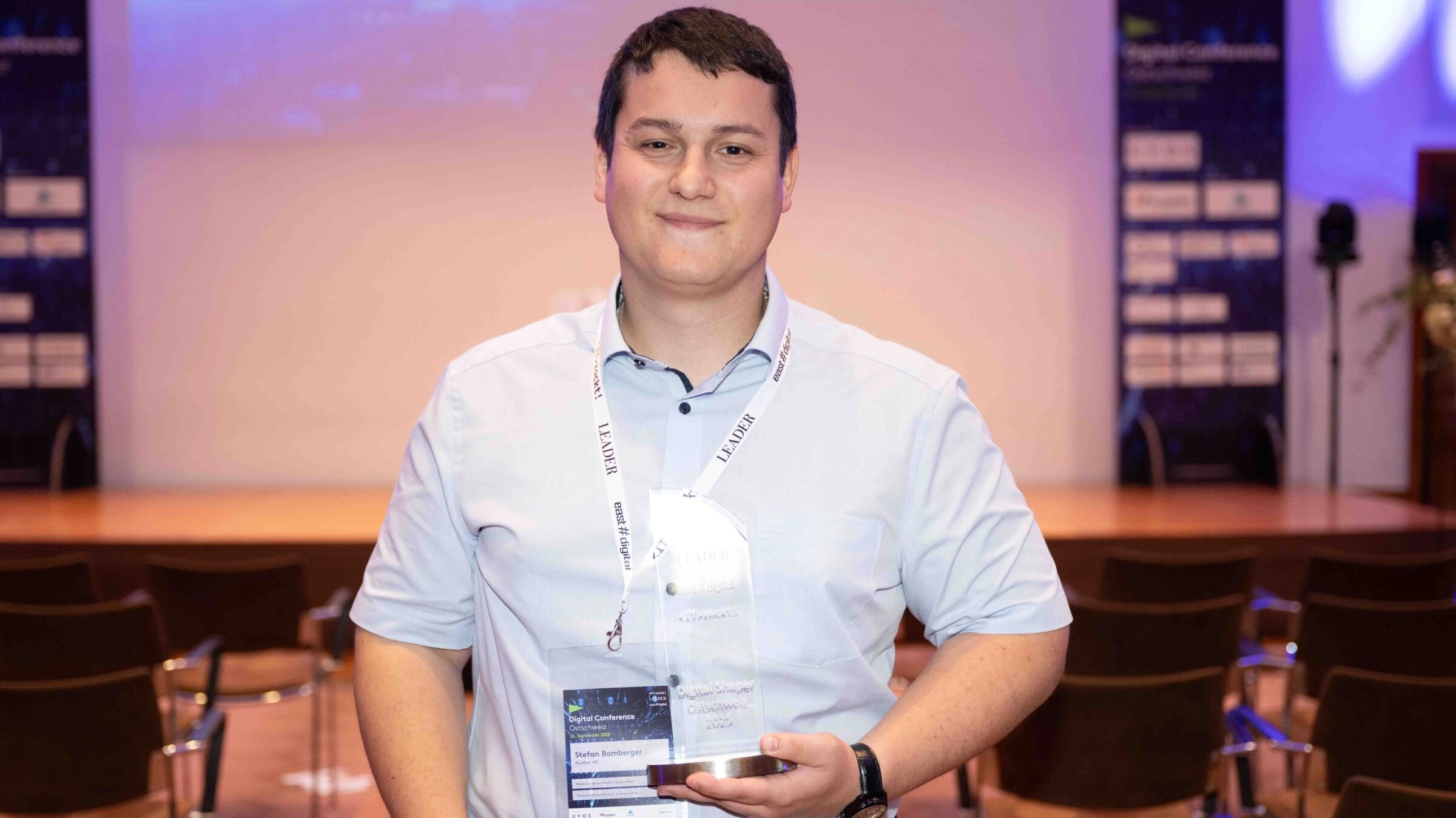 Stefan Bamberger, «Digital Shaper Ostschweiz 2025». 231422_JFOaCVrA