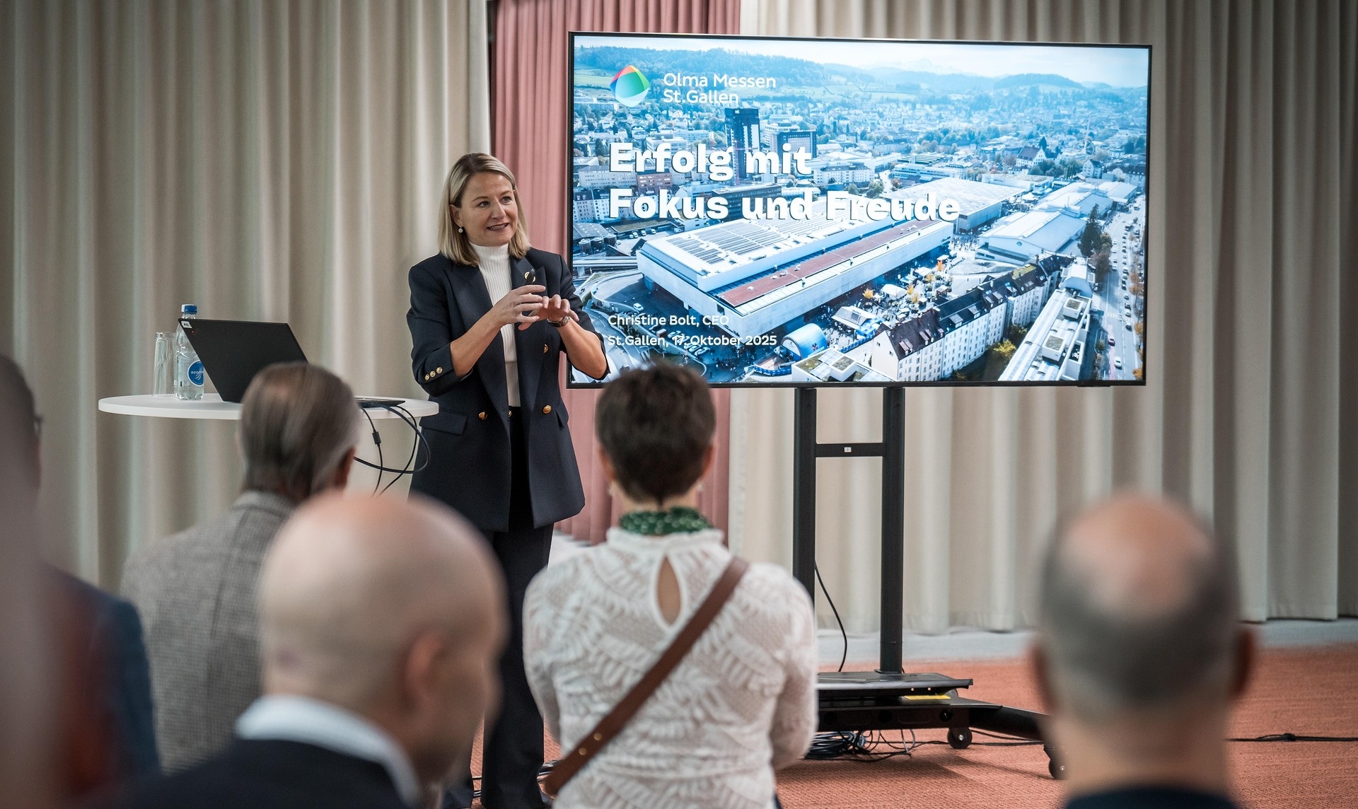 CEO-Talk Business Class Ost Olma Messen Christine Bolt