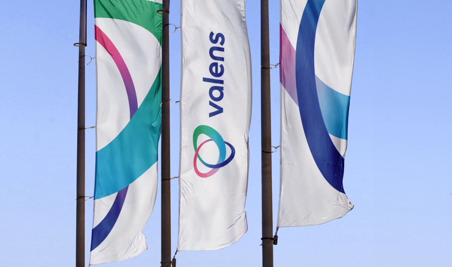 Das frische Corporate Design der Marke Valens.