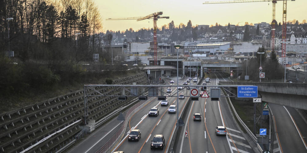 Der Ausbau der St.Galler Stadtautobahn ist im letzten November an der Urne gescheitert. In welcher Form das Projekt wieder aufgenommen wird, ist offen.