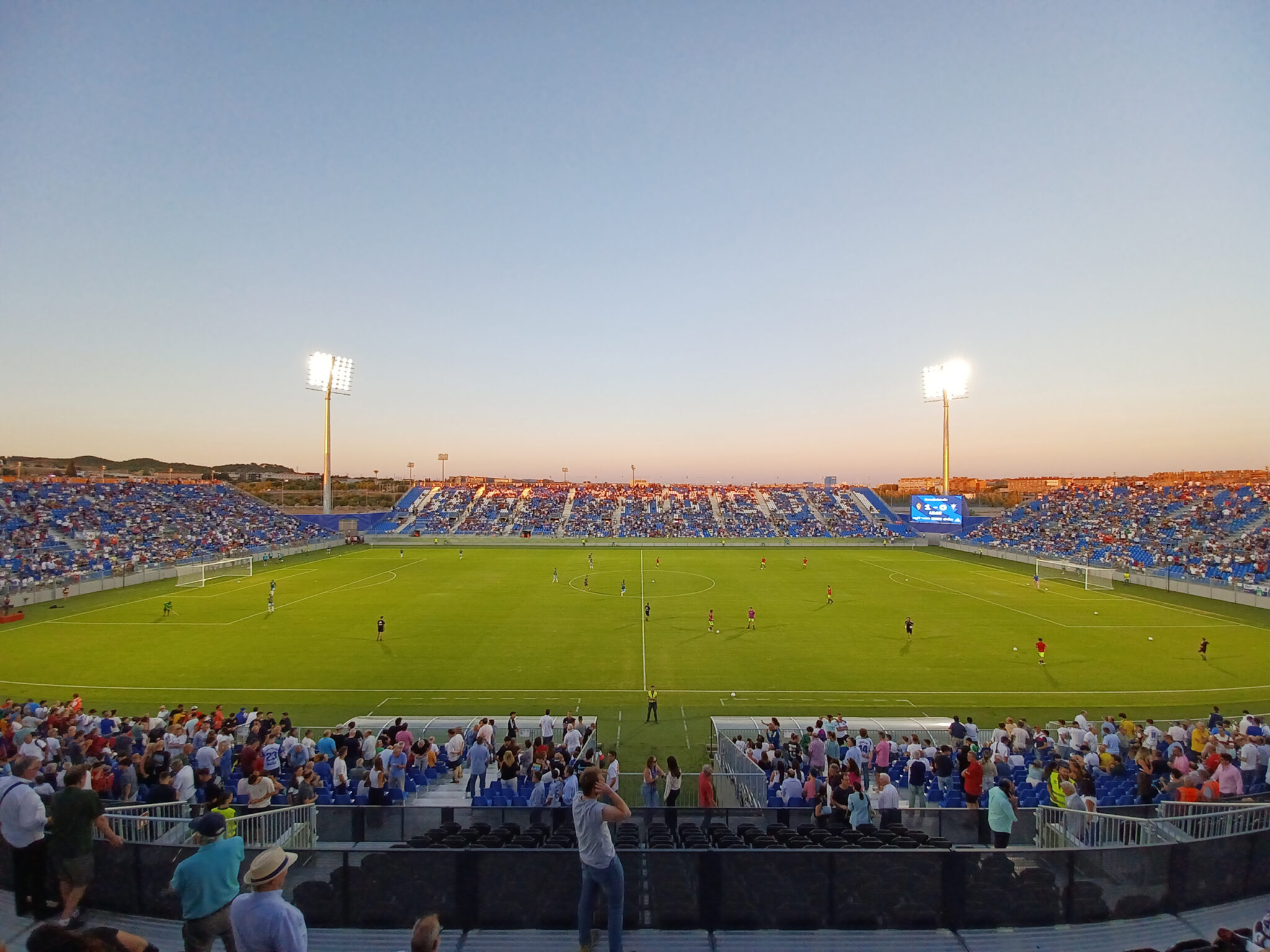 Das Modular-Stadion für den spanischen Fussballclub Real Zaragoza.