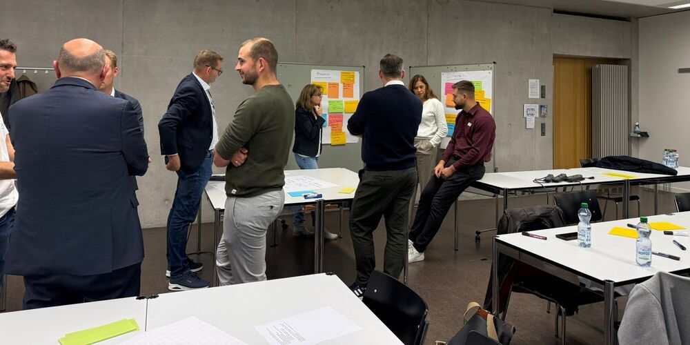 Jungunternehmer diskutierten an der OST in St.Gallen.