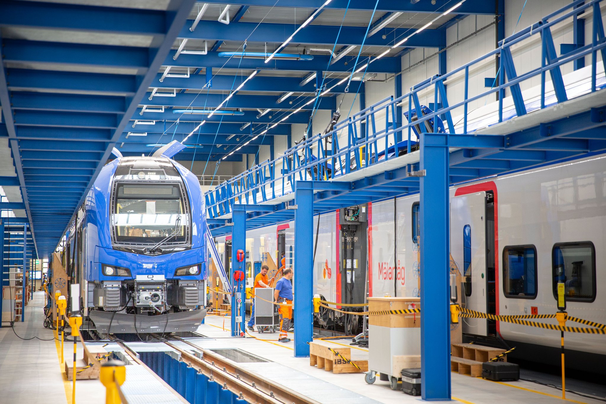 Das Stadler-Werk in St.Margrethen: Hier sollen jahrelang tonnenweise Schadstoffe freigesetzt worden sein.