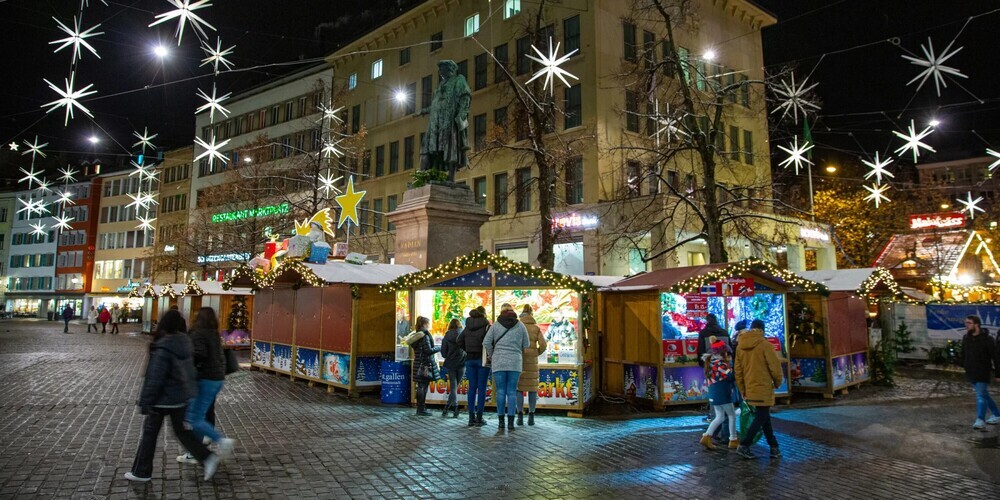 Der Warenmarkt und ein Teil der Essensstände zügeln auf den Gallusplatz. Der Warenmarkt und ein Teil der Essensstände zügeln auf den Gallusplatz.