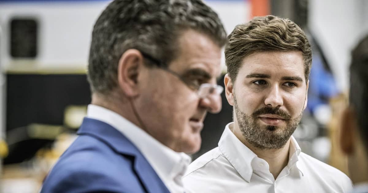 Sohn Lucas Spuhler hat offenbar Peter Spuhlers Passion für die Kulinarik vererbt bekommen. (Bild: Philippe Rossier)
