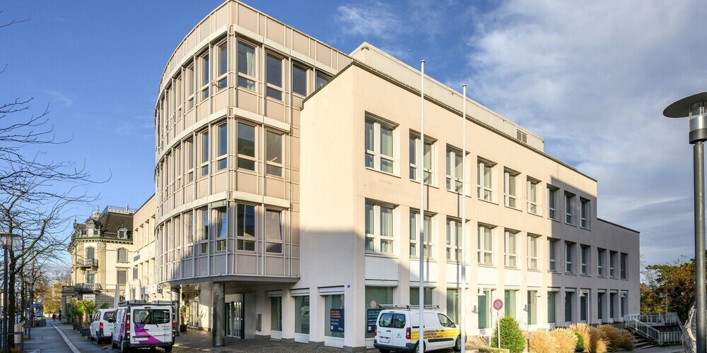 Die TKB am Boulevard Kreuzlingen wird saniert. Die TKB am Boulevard Kreuzlingen wird saniert.