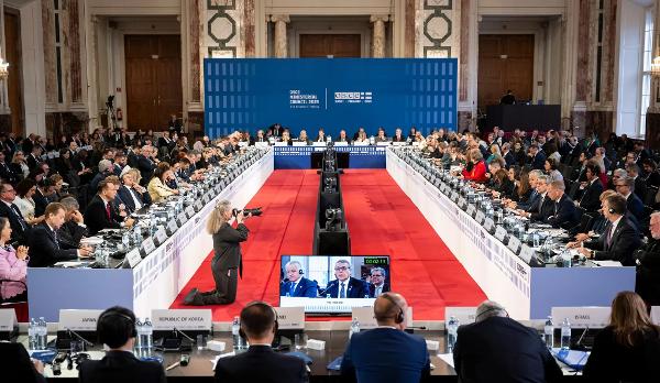 OSZE-Ministerratstagung 2025 in der Wiener Hofburg. (Bild Andreas Tischler)