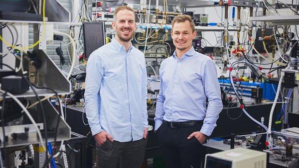 Scale Lasers: CEO Dr. David Stark and CTO Dr. Killian Keller. (v.l.)