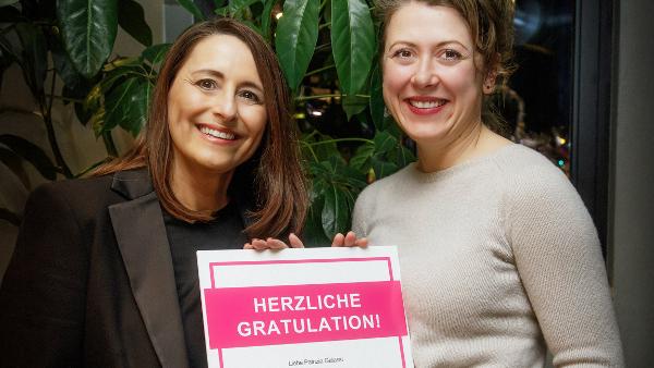 Patrizia Galassi-Mazzucchelli (l.) und Victoria Keel-Veit, Projektleiterin IFB Weiterbildung HSG.