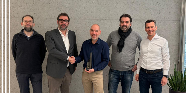 Giacomo Sala, Matteo Schoch, Daniel Kühnis, Carlo Schoch und Jan Bodenmann. (v.,l.)