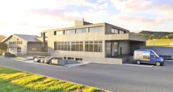 So soll der Erweiterungsbau der Fenster Keller AG dereinst aussehen.