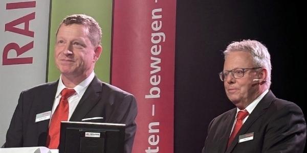 Peter Schmid und Pius Eicher. (v.l.) Peter Schmid und Pius Eicher. (v.l.)