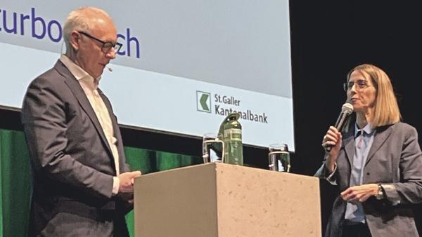 Regierungsrat Dölf Biasotto unterstrich die Bedeutung der Beziehungen mit der EU. (Bild: Tommaso Manzin)