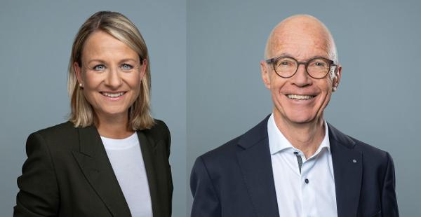 Christine Bolt, CEO, und Thomas Scheitlin, VR-Präsident, Olma Messen St.Gallen AG. Christine Bolt, CEO, und Thomas Scheitlin, VR-Präsident, Olma Messen St.Gallen AG.