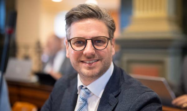 Der Wiler Kantonsrat Marc Flückiger (FDP).