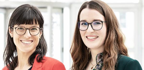 Die beiden Seminarleiterinnen Sabine Spanier und Stefanie Markovic vom Schweizerischen Institut für KMU und Unternehmertum. Die beiden Seminarleiterinnen Sabine Spanier und Stefanie Markovic vom Schweizerischen Institut für KMU und Unternehmertum.