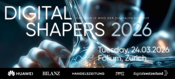 Digital Shapers 2026: März-Event in Zürich.