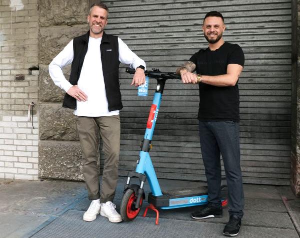 Manuel Herzog und Antonio Trezza von der Firma Dott (v.l.) (Bild: Thi My Lien Nguyen) Manuel Herzog und Antonio Trezza von der Firma Dott (v.l.) (Bild: Thi My Lien Nguyen)