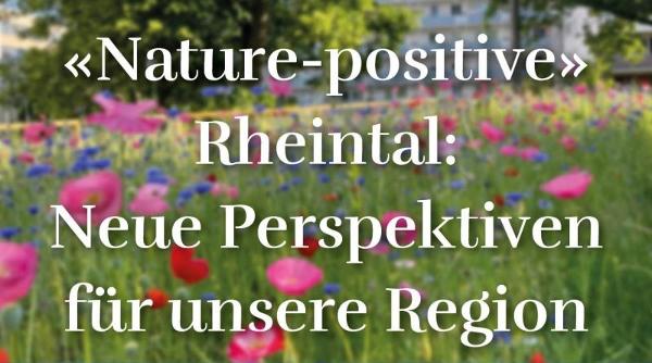 Biodiversität, Lebensqualität und Klimaresilienz: Gemeinsam anpacken im Rheintal. Biodiversität, Lebensqualität und Klimaresilienz: Gemeinsam anpacken im Rheintal.