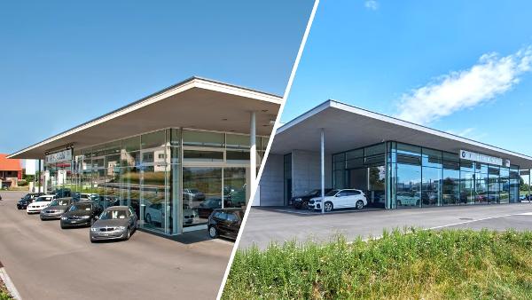 Die beiden BMW-Vertretungen in Frauenfeld und Weinfelden. Die beiden BMW-Vertretungen in Frauenfeld und Weinfelden.