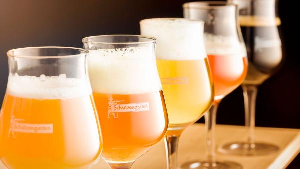 Auch die Brauerei Schützengarten AG aus St.Gallen gewann Gold mit dem Löwengarten Helles Lager.