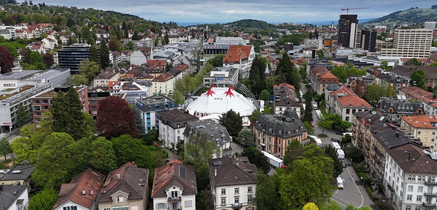 Circus Knie Spelterini-Platz-Planung