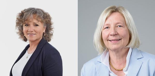 Pascale Sigg-Bischof gibt mit einstimmigem Beschluss ab an Beatrice Forster. (v.l.) Pascale Sigg-Bischof gibt mit einstimmigem Beschluss ab an Beatrice Forster. (v.l.)