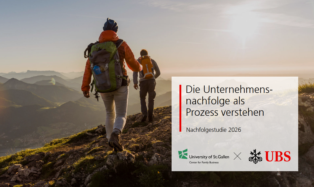 Die fünfteilige Studie als Seismograf für den Zustand des Schweizer Familien-Unternehmertums.