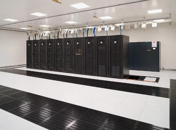 Der neue KI-Supercomputer in Arlesheim bei Basel.