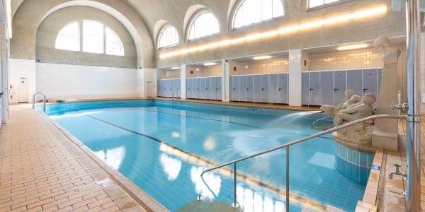 Das Volksbad St.Gallen steht laut Heimatschutz vor einer ungewissen Zukunft und soll erhalten bleiben.