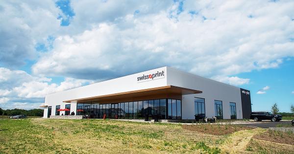 Der swissQprint-Neubau der US-Niederlassung in West Dundee im Bundesstaat Illinois.