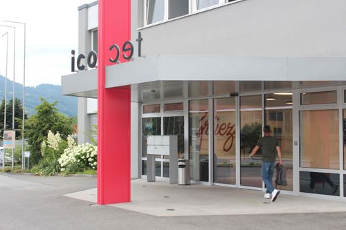 Der Hauptsitz von Icotec an der Industriestrasse 12 in Altstätten. Icotec