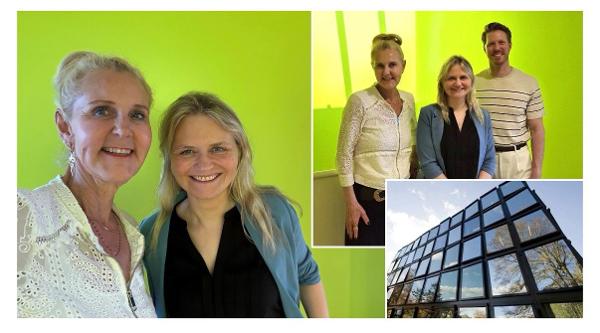 Heike Bruch (links), Julia Backmann. Rechts: Assistenzprofessor Nils Fürstenberg. Heike Bruch (links), Julia Backmann. Rechts: Assistenzprofessor Nils Fürstenberg.