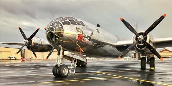 An der Restauration dieser B-29 «Superfortress» war Heartland beteiligt.