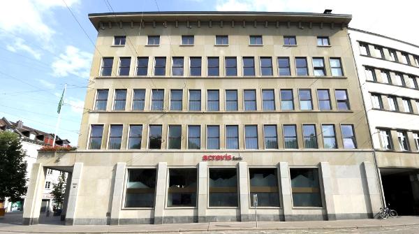 Der Acrevis-Hauptsitz am Marktplatz in St.Gallen.