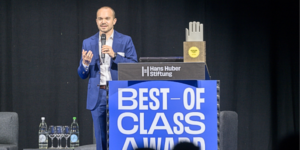 Marco Cellere, CEO der Cellere-Baugruppe, wurde mit dem Inspiration Award ausgezeichnet.