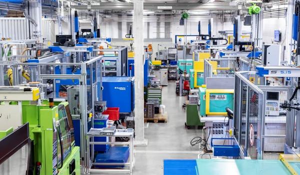 Blick in die Produktion der Wagner AG.