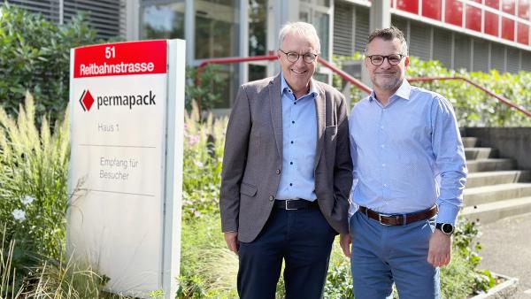 Thomas Hansmann und Pascal Schwarz (rechts). Thomas Hansmann und Pascal Schwarz (rechts).