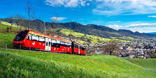 Die S 24 auf der Linie Altstätten–Gais. Die S 24 auf der Linie Altstätten–Gais.