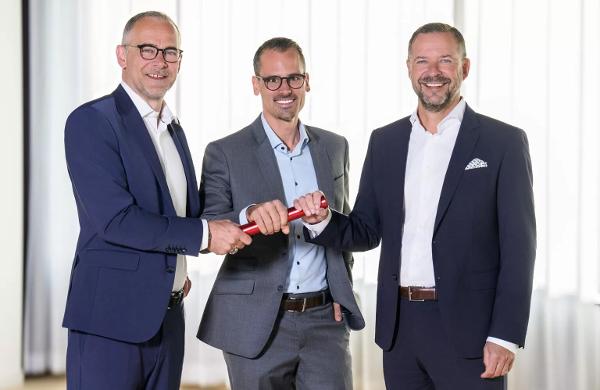 Marcel Baumer, Sandro Keller, Roger Baumer. (v.l.)