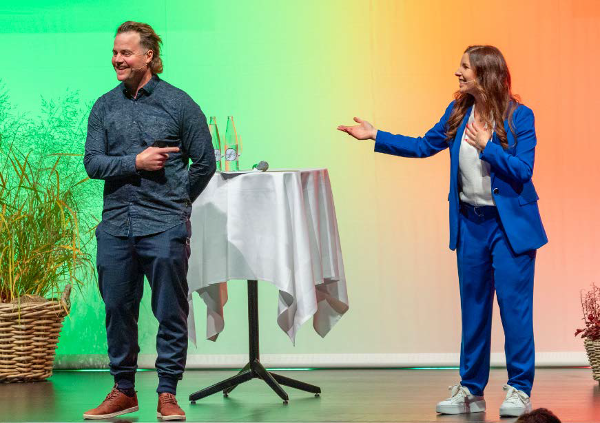 Tina Weirather und Marc Berthod: Choose Your Own Adventure: Ein Interaktiver Vortrag über Scheitern, Risiko-und Motivation.