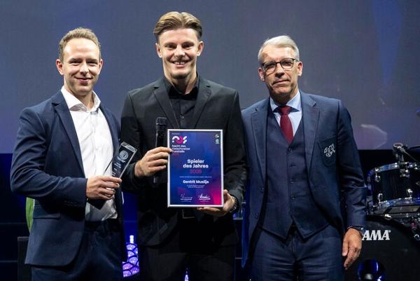 Zum Spieler des Jahres wurde Gentrit Muslija gewählt. (Bild leaderdigital.ch)