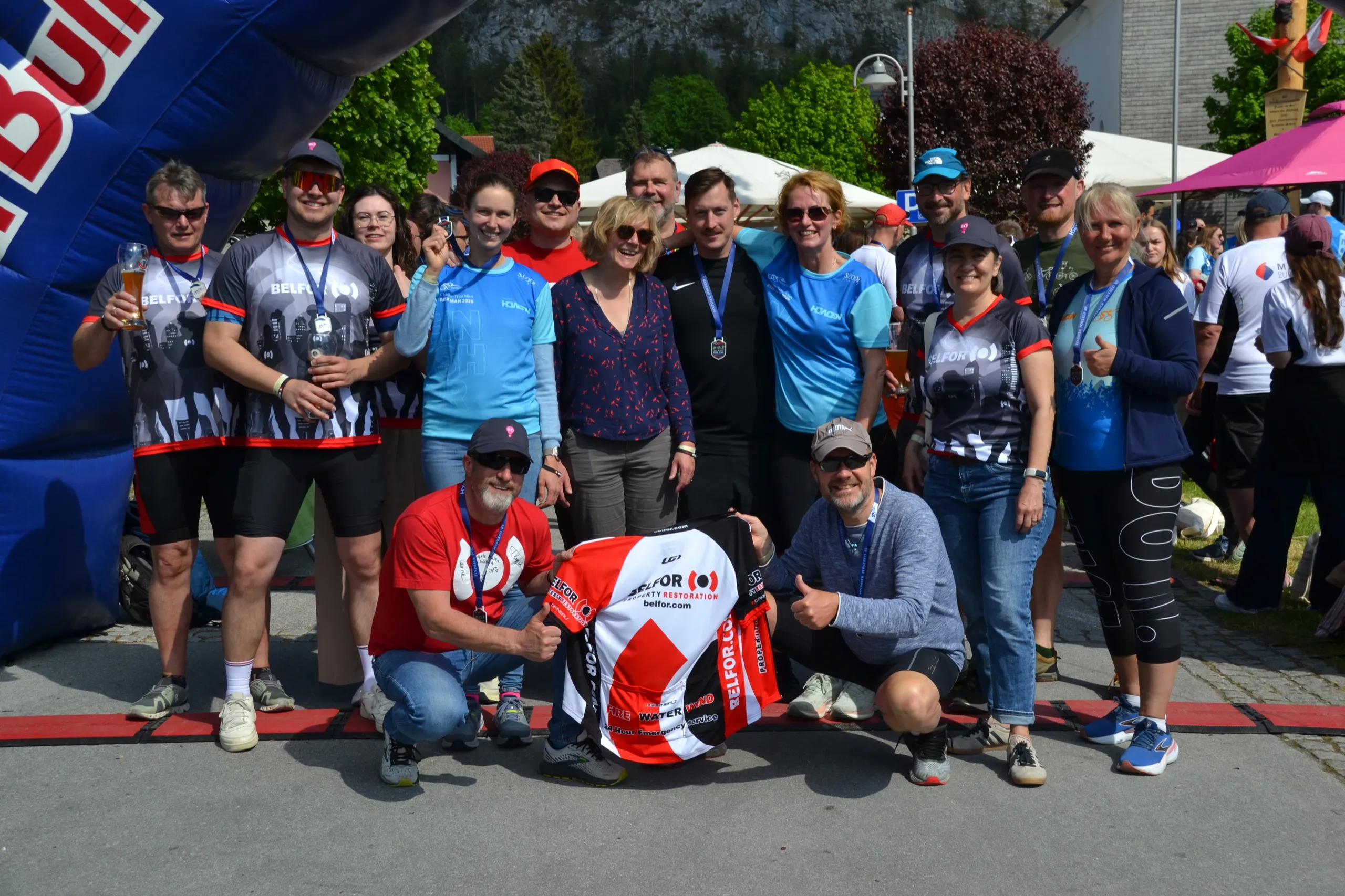 Participants and supporters together at the 2026 RISK MAN event