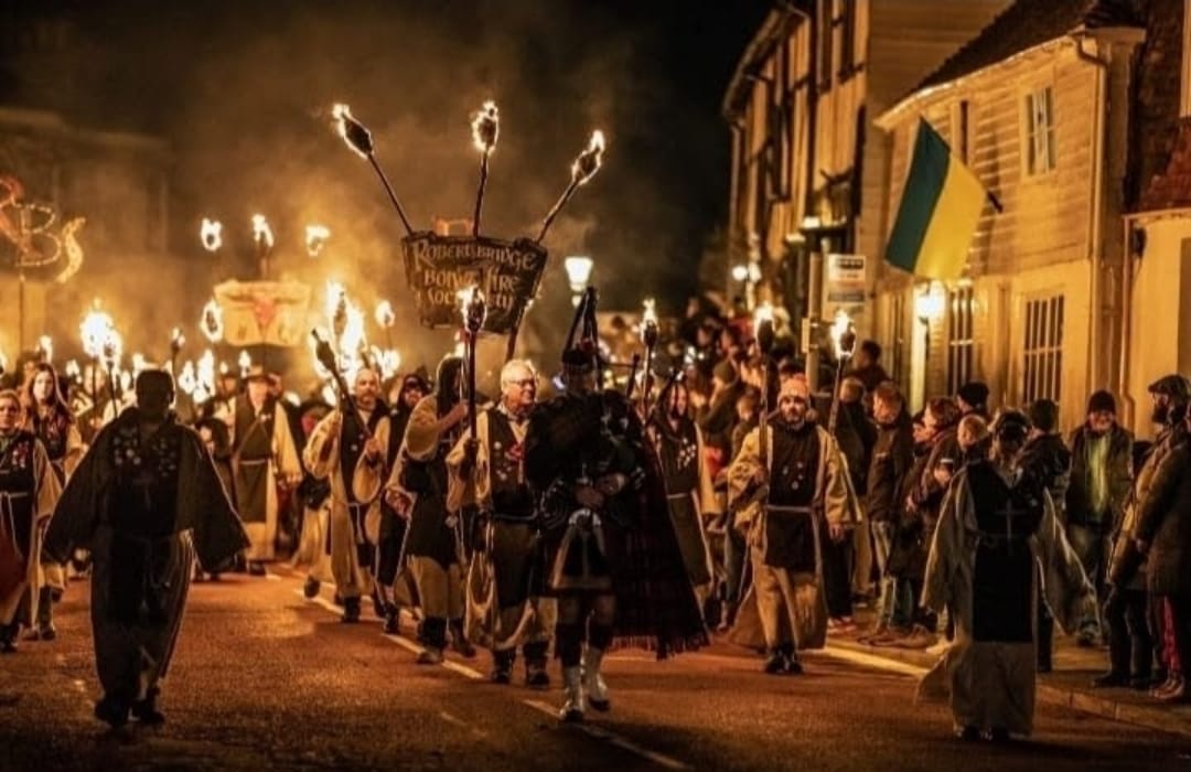 Robertsbridge Bonfire Night, from Robertsbridge Bonfire Society