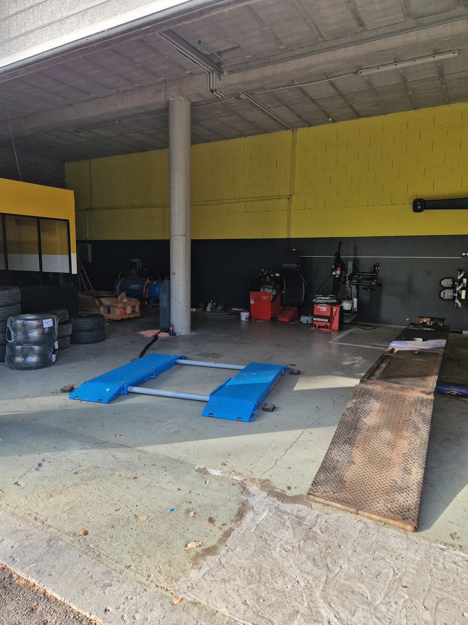 garage pneu station valsherone changement pneu crevé