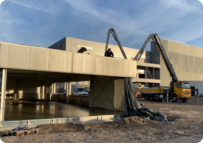 Verdere exploitatie en verbouwing Belcar site Noord