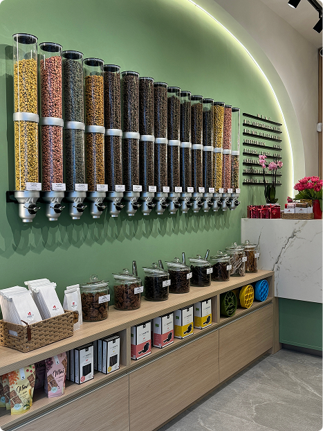 Inside Charly's Treat Bar