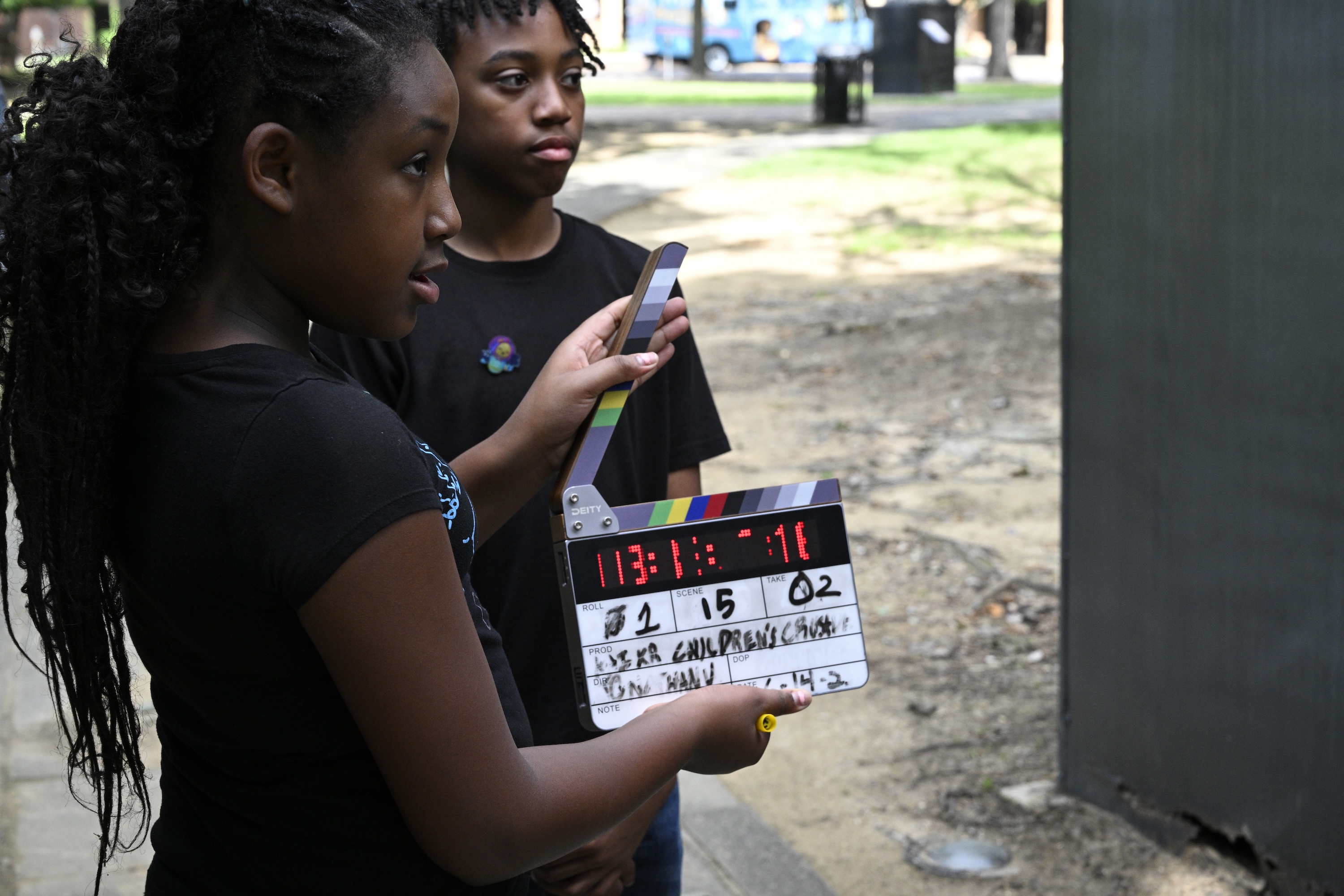 VR filming BTS photo