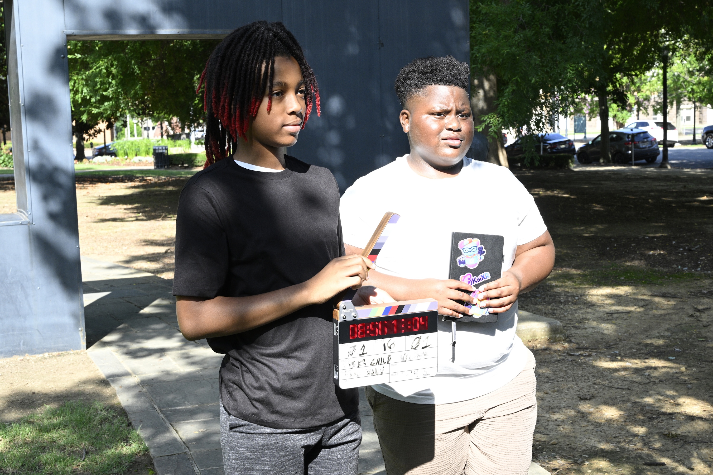 VR filming BTS photo