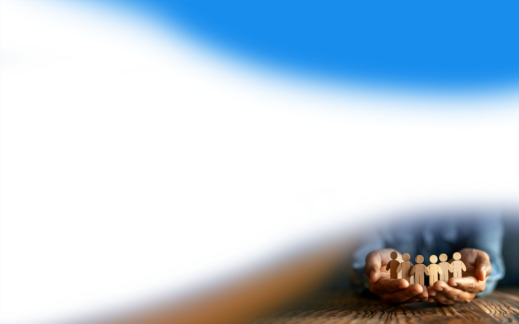 Symbolische Darstellung von Gemeinschaft, Zugehörigkeit, Verbundenheit und gegenseitiger Unterstützung zwischen Menschen.